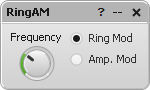 RingAM parameter editor window